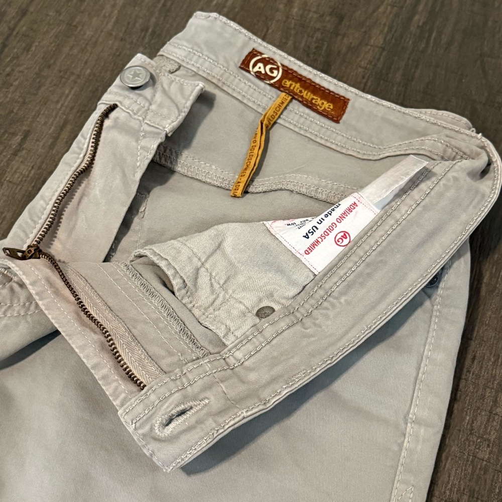 Ag Adriano Goldschmied Light Gray Jeans